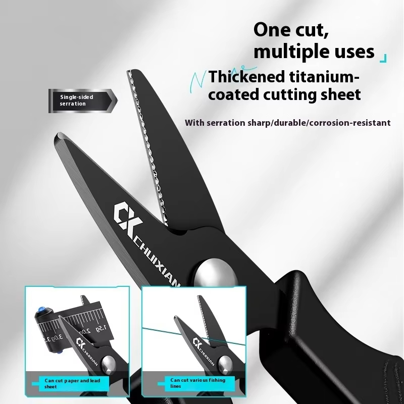 QAJTAO ポータブルチタンメッキ釣り用ハサミ、吊り下げ紐 - Fishing Kayak Paddle のレビューと価格